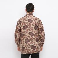Gambar BATIK MYRNA - Kemeja Batik Pria Lengan Panjang Baju Motif Sengon Kecil - XL dari Toko Myrna Collection undefined 4 Tokopedia