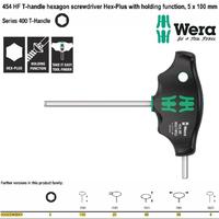 Gambar Kunci T Hex-Plus 5 x 100 mm Wera 05023342001 HF Hexagon Screwdriver dari warungtools undefined 2 Tokopedia