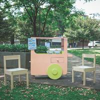 Gambar GEROBAK NEWTON OOPLAH - [LUAR JABODETABEK] - Putih Kuning dari Ooplah undefined 5 Tokopedia