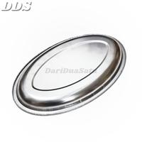 Gambar Piring Nampan Oval Stainless Piring Saji Ikan Gurame Sate Lauk 30/35/40 cm - 35 cm dari DariDuaSatu undefined 5 Tokopedia