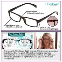 Gambar (TOKOKOU) Kacamata Baca Plus Auto Focus Kacamata One Power Readers dari TOKO KOU undefined 4 Tokopedia