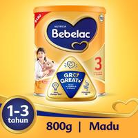 Gambar BEBELAC 3 MADU 800 G SUSU PERTUMBUHAN ANAK dari Asia Grocery undefined 1 Tokopedia