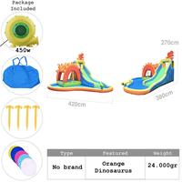 Gambar Inflatable bouncy castle balloon bouncer / mainan rumah istana balon dari Bakul Unik Import undefined 2 Tokopedia