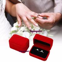 Gambar Kotak Cincin Beludru Mewah / Tempat Cincin / Ring box Kawin / Lamaran dari Pranatan Store undefined 1 Tokopedia