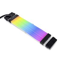 Gambar LIAN LI STRIMER PLUS V2 ARGB 24 PIN MOTHERBOARD PSU EXTENSION CABLE dari SOS SPORT ONLINE SHOP undefined 1 Tokopedia