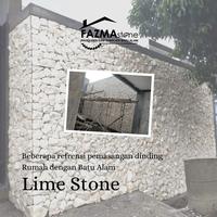 Gambar Lime stone / batu alam dari Gudang Batu Alam Fazma undefined 5 Tokopedia