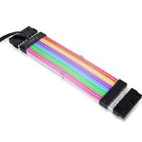 Gambar LIAN LI STRIMER PLUS V2 ARGB 24 PIN MOTHERBOARD PSU EXTENSION CABLE dari SOS SPORT ONLINE SHOP undefined 3 Tokopedia