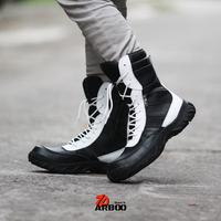 Gambar sepatu pdl provost polri terbaru model 511 tactical kulit asli safety - HITAM PUTIH, 39 dari REMARSTORE undefined 3 Tokopedia