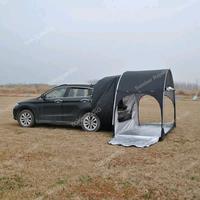 Gambar Tenda Camping Kemah Mobil SUV Rear Extension Tent Bicycle - Hitam dari Umbul Rejeki undefined 5 Tokopedia
