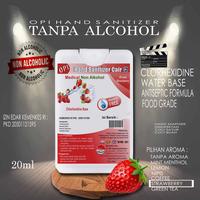 Gambar OPI hand sanitizer 1 liter non alkohol dengan wangi  Green Tea, Coffee dan lainnya lembut dan tidak kering di tangan tanpa alkohol KOD.OSB-HS10 - menthol, 20ml pocket dari Oke Sabun1 undefined 2 Tokopedia
