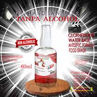 Gambar OPI hand sanitizer 1 liter non alkohol dengan wangi  Green Tea, Coffee dan lainnya lembut dan tidak kering di tangan tanpa alkohol KOD.OSB-HS10 - menthol, 20ml pocket dari Oke Sabun1 undefined 3 Tokopedia