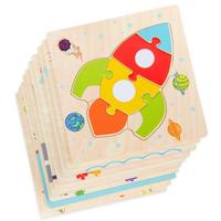 Gambar MAINAN EDUKASI PUZZLE KAYU 1ST STEP LUCU - pesawat dari GOBER HOUSE88 undefined 1 Tokopedia