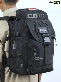 Gambar [ORIGINAL] Tas Kuat Awet Tactical Army Ransel Punggung PX353 Hitam dari Refreshop undefined 1 Tokopedia