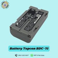 Gambar BATTERY BDC71 BATERAI BDC 71 TOTAL STATION TOPCON ES GM - SOKKIA CX IM dari ANEKA ALAT SURVEY MURAH undefined 2 Tokopedia
