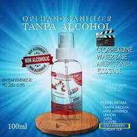 Gambar OPI hand sanitizer 1 liter non alkohol dengan wangi  Green Tea, Coffee dan lainnya lembut dan tidak kering di tangan tanpa alkohol KOD.OSB-HS10 - menthol, 20ml pocket dari Oke Sabun1 undefined 4 Tokopedia