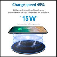 Gambar Luna Charger Wireless 15W Universal Quick Fast Charging with LED dari LUNA OFFICIAL STORE BANDUNG undefined 3 Tokopedia