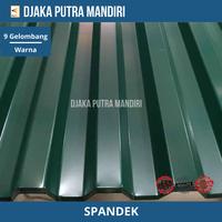 Gambar SPANDEK GALVALUM 9 GELOMBANG SNI - WARNA - 0,25, Antik dari Djaka Putra Mandiri undefined 1 Tokopedia