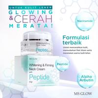 Gambar MS GLOW WHITENING & FIRMING NECK CREAM - neck+roller dari trahma_shop1 undefined 1 Tokopedia