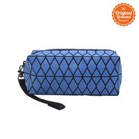 Gambar L.Blend Geometric Cosmetic Large Bag Blue dari Character Land undefined 1 Tokopedia