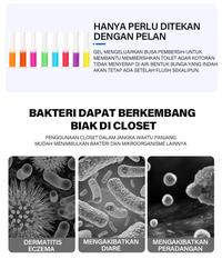 Gambar Gel Parfum Pengharum Pewangi Toilet Cleaning Jel Pembersih Kloset WC dari Lbagstoremall undefined 3 Tokopedia