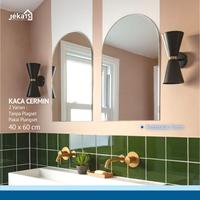 Gambar KACA CERMIN Kamar Mandi ASAHI 5ML//KACA UKURAN 40X60 BEVEL dari JEKA15 Kitchen & Sanitary undefined 1 Tokopedia