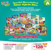 Gambar LEARN AND PLAY Paket TK B Semester 1 dan 2 Usia 4+ Buku Aktivitas Anak - TK A Sem 1, 2 dari BBOOKZ STORE undefined 5 Tokopedia