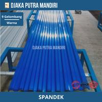 Gambar SPANDEK GALVALUM 9 GELOMBANG SNI - WARNA - 0,25, Antik dari Djaka Putra Mandiri undefined 3 Tokopedia