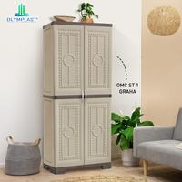 Gambar Lemari Plastik Olimplast OMC ST1 Graha (Free Perakitan) dari Grosir furniture depok undefined 1 Tokopedia