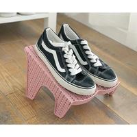 Gambar Rak sepatu jepang dapat di timpa - Japanese style double shoe rack - Merah Muda dari T8store undefined 3 Tokopedia