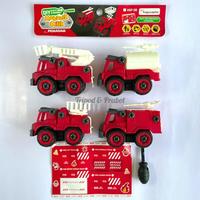 Gambar Mainan Mobil Rakit KGP DIY Toys Mekanik Cilik Isi 4 Pcs - Kuning dari Toko Prabot dan Mainan Cisoka undefined 1 Tokopedia