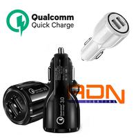 Gambar USB Casan Mobil Charger Mobil Fast Charging 3.0 3.1A 2 Port QUALCOM JK - Hitam dari OTO LIGHTING_NEW undefined 1 Tokopedia