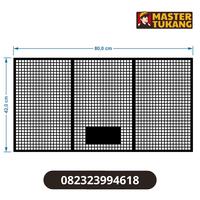 Gambar Grill Sound Plat Besi Laser CNC Perlengkapan Sound System dari Master Tukang undefined 2 Tokopedia