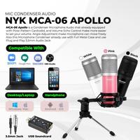 Gambar Microphone Mic Condenser Audio NYK MCA - 06 - Apollo Original - Putih dari Multimed Computer undefined 2 Tokopedia