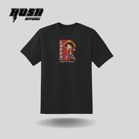 Gambar Baju Kaos Anime One Piece - Hush Luffy - Putih, S dari Hush Apparel undefined 2 Tokopedia