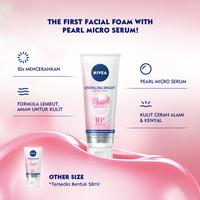 Gambar Nivea Sparkling Bright Whitening Facial Foam 50ml - 100ml - Face Wash 50 ml dari POVSTOREID undefined 2 Tokopedia