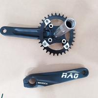 Gambar Crank Meroca Rao Hollowtech HT 2 BCD 104 64 bisa single atau double - Tanpa BB dari Munky Bike undefined 2 Tokopedia