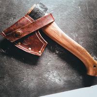 Gambar kampak bushcraft UL viking axe klasik survival outdoor hunting dari Indonesian woodsman undefined 2 Tokopedia