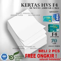 Gambar KERTAS HVS A4 80 GSM/ KERTAS A4 80GR PER 1000GRAM (1KG) - F480GR dari linalin8789 undefined 4 Tokopedia