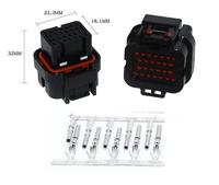 Gambar New 1mm 26 Pin 26P FEMALE connector ECU 3-1437290-7 9-6437287-8 dari ELEKTERONG2 undefined 2 Tokopedia