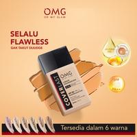 Gambar OMG Oh My Glam Coverlast Liquid Foundation - Alas Bedak - 21W LIGHT dari POVSTOREID undefined 2 Tokopedia