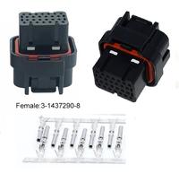 Gambar New 1mm 26 Pin 26P FEMALE connector ECU 3-1437290-7 9-6437287-8 dari ELEKTERONG2 undefined 1 Tokopedia