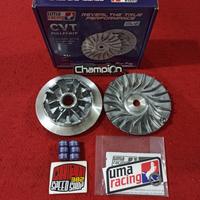 Gambar Pulley Rumah Roller CVT UMA Racing All New Aerox 155 Connected dari Champion Speed Shop 382 undefined 2 Tokopedia