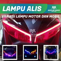Gambar Lampu Alis DRL Flaxible Untuk Motor Dan Mobil Panjang 30cm - Hijau dari Masplan Variasi undefined 1 Tokopedia