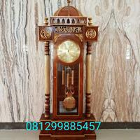 Gambar Lemari Jam Junghans Mewah Made In Germany Almari Kubah Masjid Ukiran dari Niki Mebel Jepara undefined 1 Tokopedia
