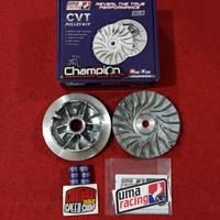 Gambar Pulley Rumah Roller CVT UMA Racing All New Aerox 155 Connected dari Champion Speed Shop 382 undefined 1 Tokopedia