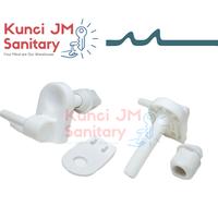 Gambar Baut Tutup Closet Engsel Model Toto Amstad Premium PVC Isi 2 dari KUNCI JM SANITARY undefined 3 Tokopedia
