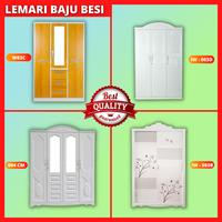 Gambar Lemari Pakaian Besi 3 Pintu Minimalis Modern - Lemari Baju Besi - 4P VECTOR dari AlfaproID undefined 1 Tokopedia