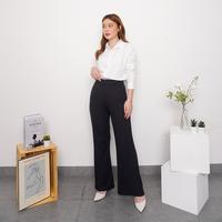 Gambar Erin Knit Kulot Cutbray Premium C1806 - SONIA | celana kulot cutbray - Lilac, L dari SONIA THE BRAND undefined 2 Tokopedia