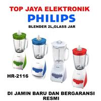 Gambar blender philips hr2116 kaca 2 liter baru bergaransi resmi - BUbble Wrapp dari topjaya elektronik undefined 1 Tokopedia