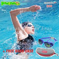 Gambar Kacamata Renang SPEEDO S86 Anti Fog & UV 866 Dewasa Swimming Glasses - Abu-abu dari Kotak Mainan Anak undefined 2 Tokopedia